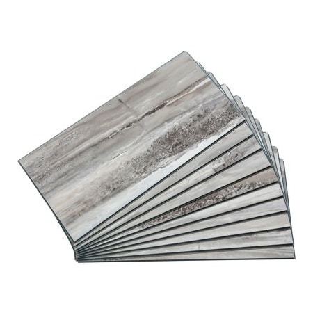 Acoustic Ceiling Products Palisade 23.2"L x 11.1"W Vinyl Wall Tile, Louvre Granite, 10 Pack 53503